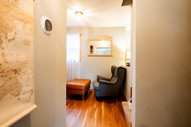 5724 4th St NE, Fridley, MN 55432 - sitting room featuring wood finished floors