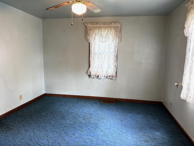302 30th Ave N, Saint Cloud, MN 56303 - empty room featuring carpet and a ceiling fan