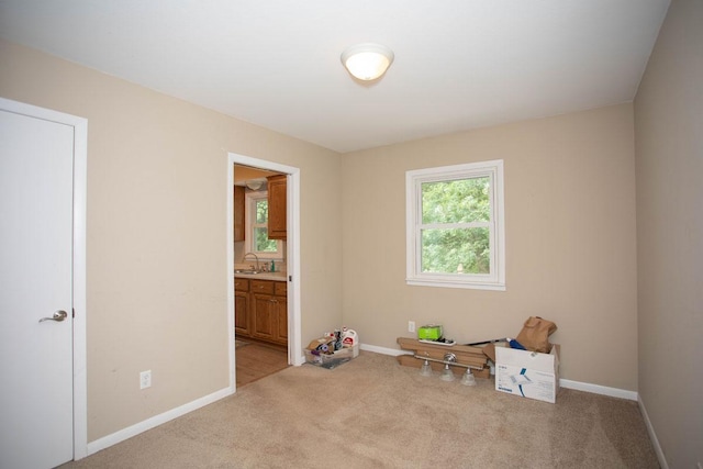 29930 Nathan Ct, Lindstrom, MN 55045 - recreation room with carpet floors