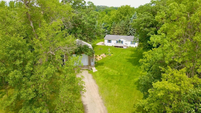 15340 County 4, Osakis, MN 56360 - aerial view of property and surrounding area featuring a forest