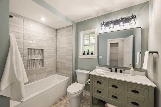 5644 Upton Ave S, Minneapolis, MN 55410 - bathroom with vanity and  shower combination
