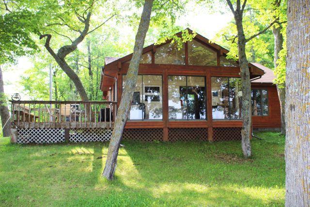 47393 209th Pl, Mcgregor, MN 55760 - back of house featuring a yard and a deck