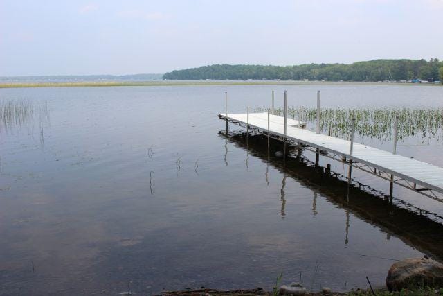 47393 209th Pl, Mcgregor, MN 55760 - dock with a water view