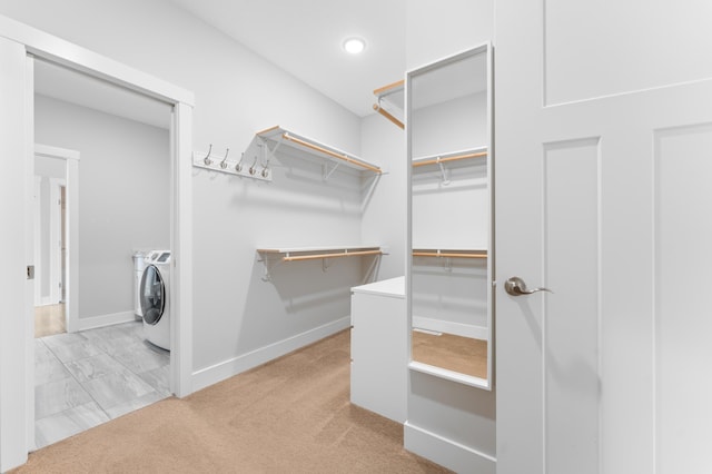837 Towne Dr NE, Byron, MN 55920 - walk in closet with light carpet