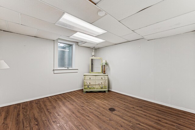 3703 Beard Ave N, Robbinsdale, MN 55422 - empty room featuring wood finished floors and baseboards