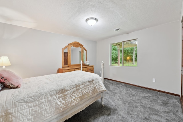 1398 Summit Cir W, Saint Paul, MN 55118 - carpeted bedroom with baseboards and a textured ceiling