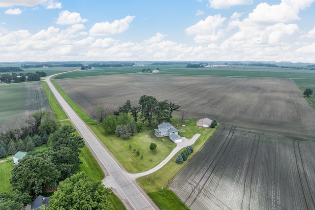 4193 Austin Rd, Owatonna, MN 55060 - aerial view of sparsely populated area with rows of crops