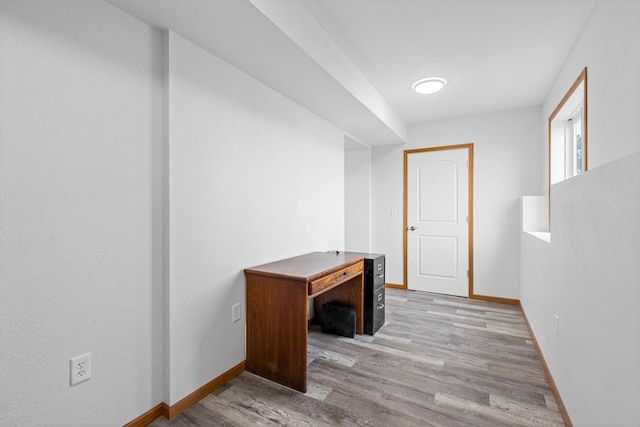 4193 Austin Rd, Owatonna, MN 55060 - corridor with light wood finished floors and baseboards
