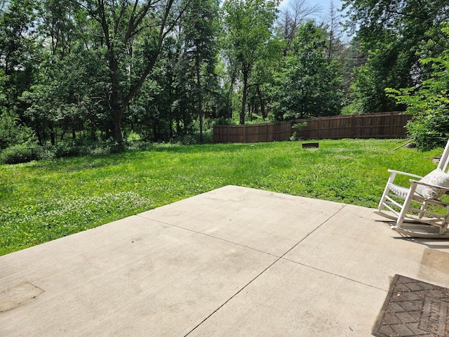 2607 4th Ave NW, Austin, MN 55912 - view of yard with a patio area