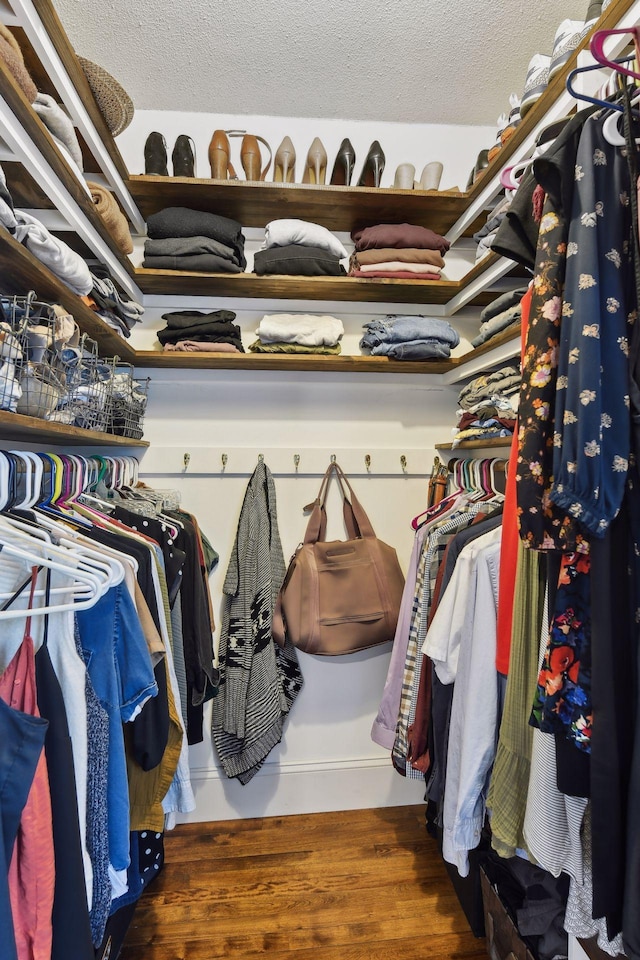 4210 Blaisdell Ave, Minneapolis, MN 55409 - walk in closet with wood finished floors