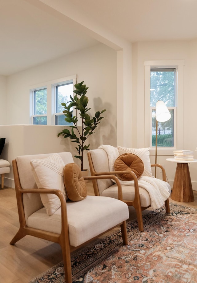 212 Diamond Lake Rd, Minneapolis, MN 55419 - sitting room featuring wood finished floors