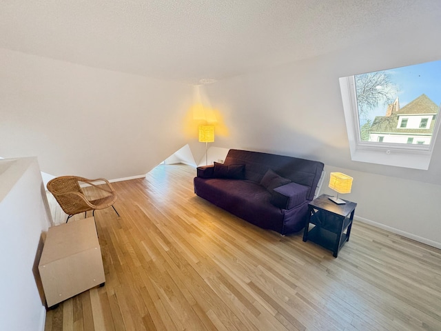 220 Mackubin St Unit 220, Saint Paul, MN 55102 - living area with light wood finished floors and a textured ceiling