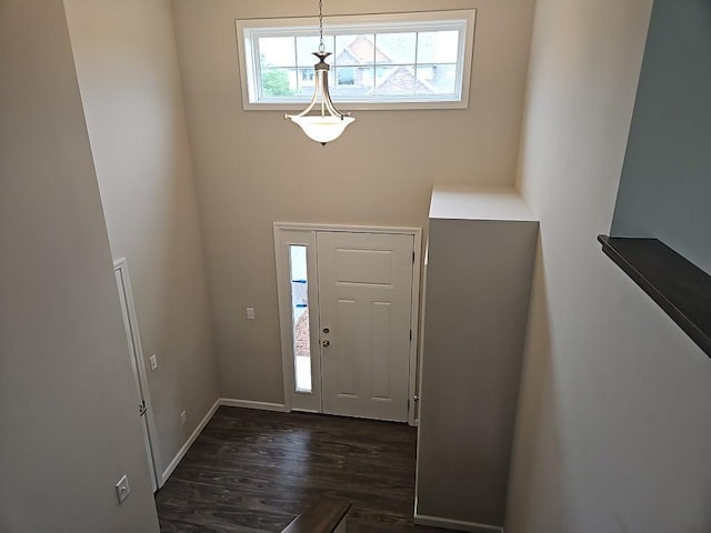 591 Alaska Loop, Cambridge, MN 55008 - foyer with dark wood-style floors
