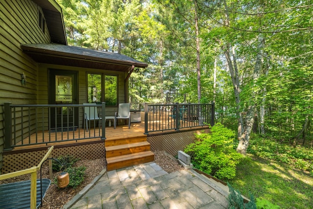 23148 Glenhaven Dr, Nevis, MN 56467 - view of deck