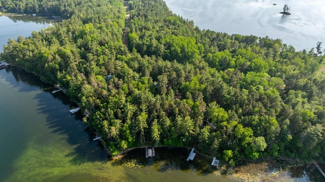 23148 Glenhaven Dr, Nevis, MN 56467 - aerial view of property's location featuring a large body of water