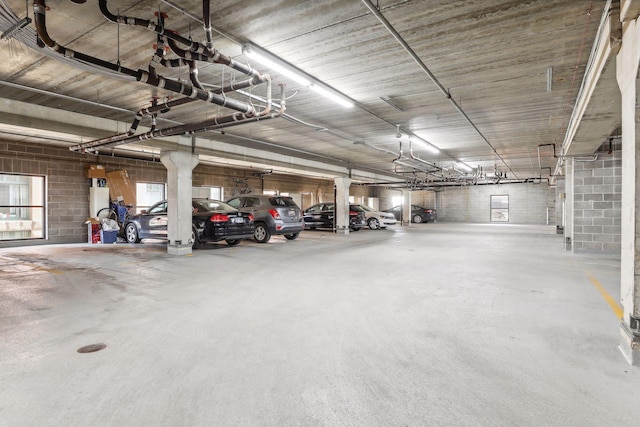 270 4th St E Unit 509, Saint Paul, MN 55101 - parking deck with concrete block wall