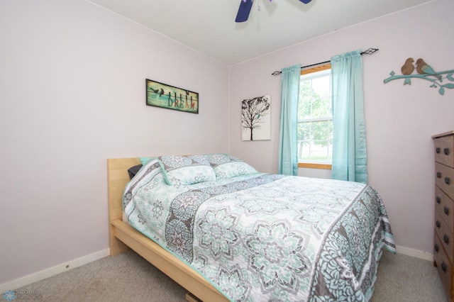 1530 11th Ave S, Fargo, ND 58103 - carpeted bedroom with baseboards and a ceiling fan