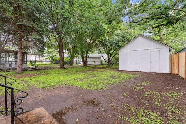 4714 Aldrich Ave N, Minneapolis, MN 55430 - view of yard featuring a storage unit