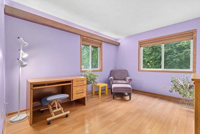 1803 Hubbard Ave, Saint Paul, MN 55104 - office space featuring light wood-style flooring and baseboards