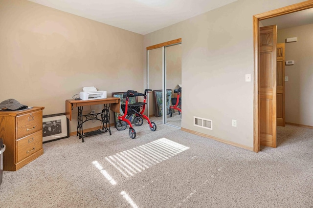 7270 Stone Rdg, Crow Wing Twp, MN 56401 - carpeted office featuring baseboards