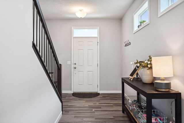 9266 26th St NE, Saint Michael, MN 55376 - entryway with wood finished floors and stairs