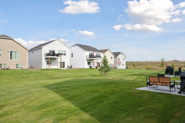 9266 26th St NE, Saint Michael, MN 55376 - view of grassy yard featuring a patio area