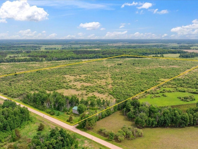 25935 310th St, Sebeka, MN 56477 - view of rural area with property parcel outlined