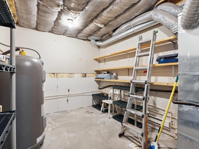25935 310th St, Sebeka, MN 56477 - basement with electric water heater