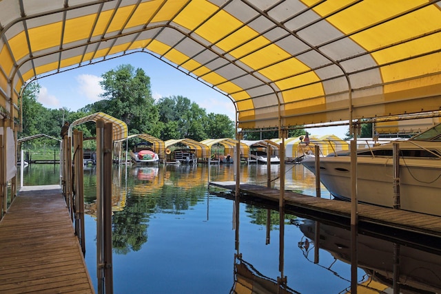 5440 Three Points Blvd Unit 531, Mound, MN 55364 - dock with a water view