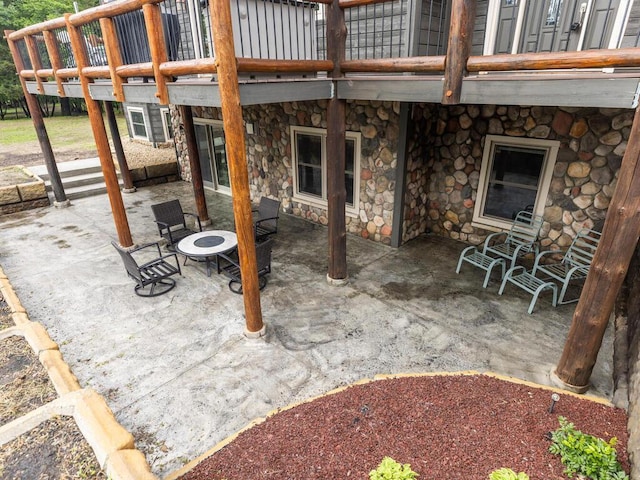 2406 Augusta Rd, Fair Haven Twp, MN 55382 - view of patio / terrace