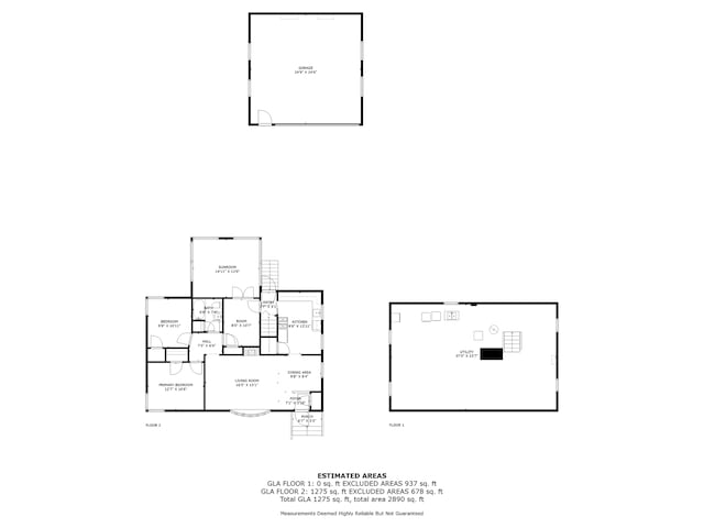 1306 Ryan Ave W, Roseville, MN 55113 - view of floor plan / room layout
