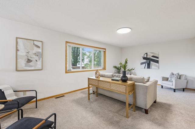 11817 51st St NE, Albertville, MN 55301 - carpeted living area featuring baseboards
