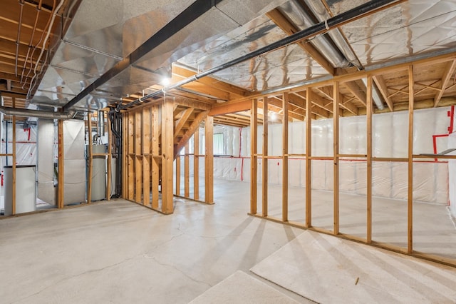 11817 51st St NE, Albertville, MN 55301 - unfinished basement with water heater