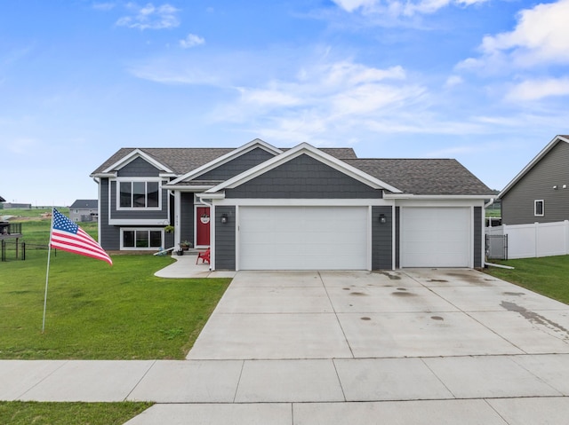 2105 Elk Run Dr SE, Pine Island, MN 55963 - view of front of property with a garage and concrete driveway