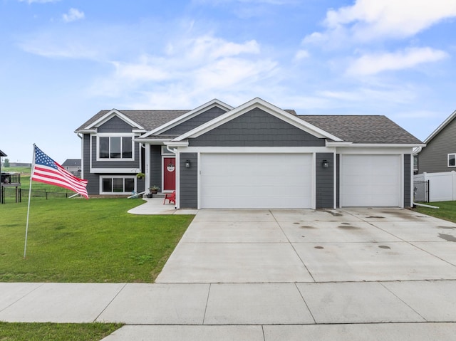 2105 Elk Run Dr SE, Pine Island, MN 55963 - view of front facade with a garage and concrete driveway