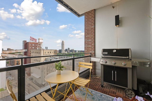 222 2nd St SE Unit 1503, Minneapolis, MN 55414 - balcony featuring a view of city and grilling area