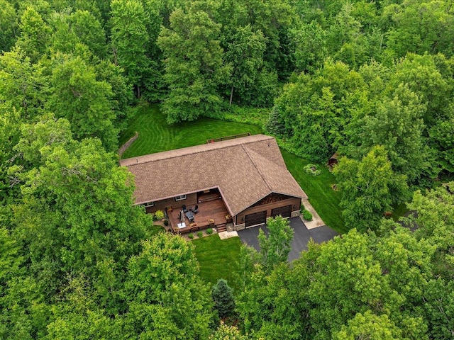 11034 Forest View Ct SW, Nisswa, MN 56468 - view from above of property