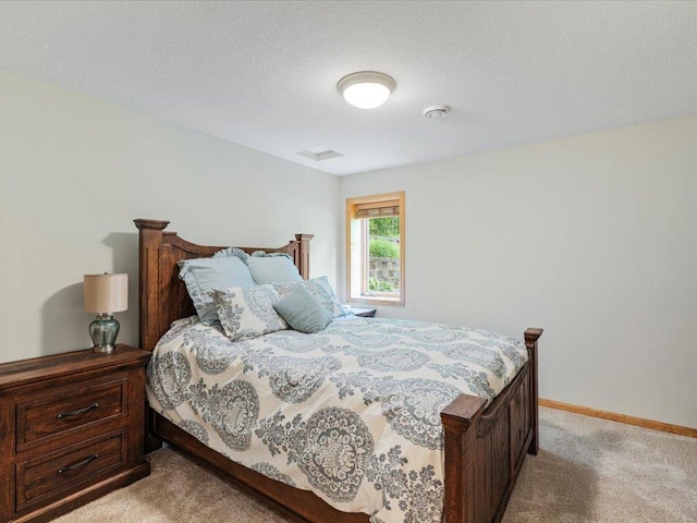 11034 Forest View Ct SW, Nisswa, MN 56468 - bedroom with light carpet and a textured ceiling