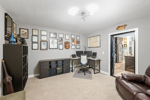 4452 167th Ave NW, Andover, MN 55304 - office space with a textured ceiling and carpet
