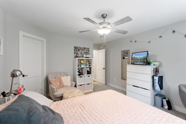 4452 167th Ave NW, Andover, MN 55304 - bedroom featuring carpet flooring and a ceiling fan
