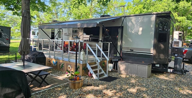 13240 Devils Lake Rd NW Unit 20, Brandon, MN 56315 - view of front of house featuring outdoor dining area
