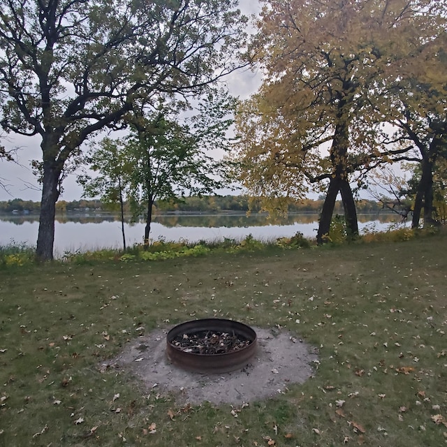 13240 Devils Lake Rd NW Unit 20, Brandon, MN 56315 - view of yard with a water view