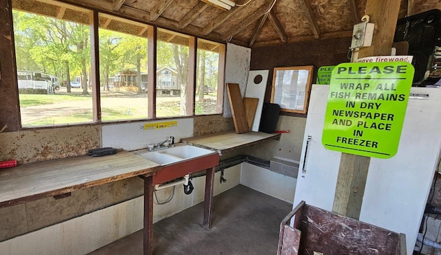 13240 Devils Lake Rd NW Unit 20, Brandon, MN 56315 - sunroom / solarium featuring a sink