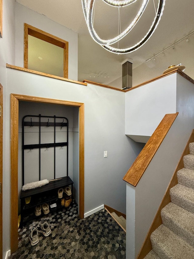 14303 Utica Ave, Savage, MN 55378 - staircase with baseboards