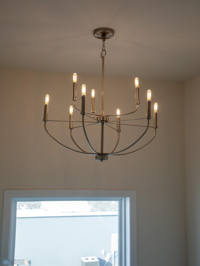 302 Neuman Blvd, Colfax, ND 58018 - detailed view of a chandelier