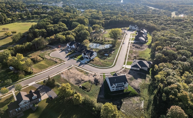 719 Ensconsed Way, Chaska, MN 55318 - view of property location featuring a forest