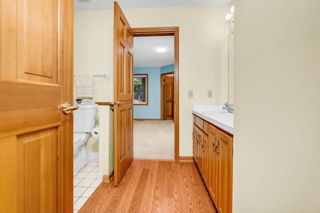 1207 Silverthorn Ct, Shoreview, MN 55126 - bathroom featuring vanity and tile patterned flooring