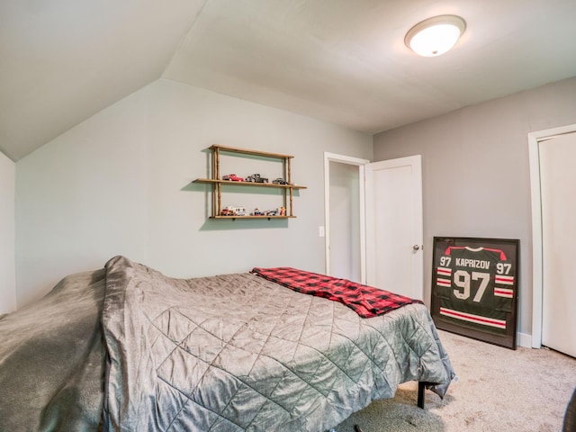 5936 Roosevelt Rd SE, Bemidji, MN 56601 - carpeted bedroom with lofted ceiling