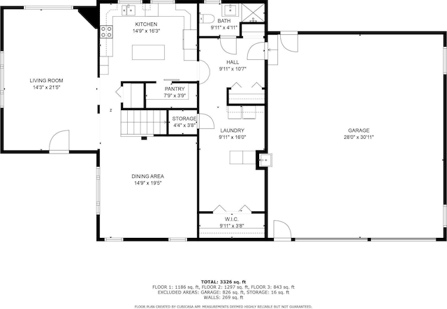 5936 Roosevelt Rd SE, Bemidji, MN 56601 - view of property floor plan
