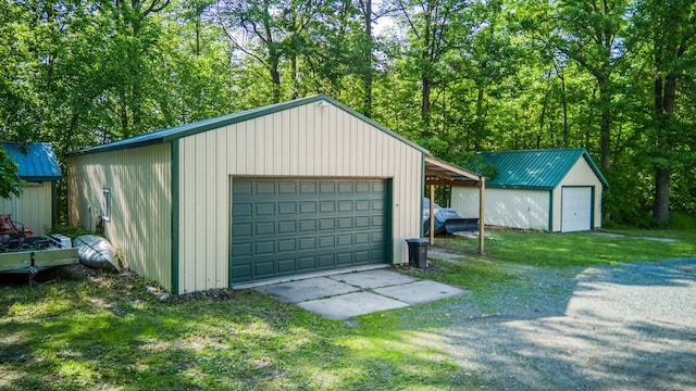5936 Roosevelt Rd SE, Bemidji, MN 56601 - view of detached garage